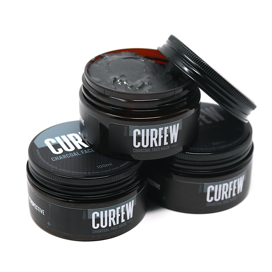 CURFEW CHARCOAL FACE MASK